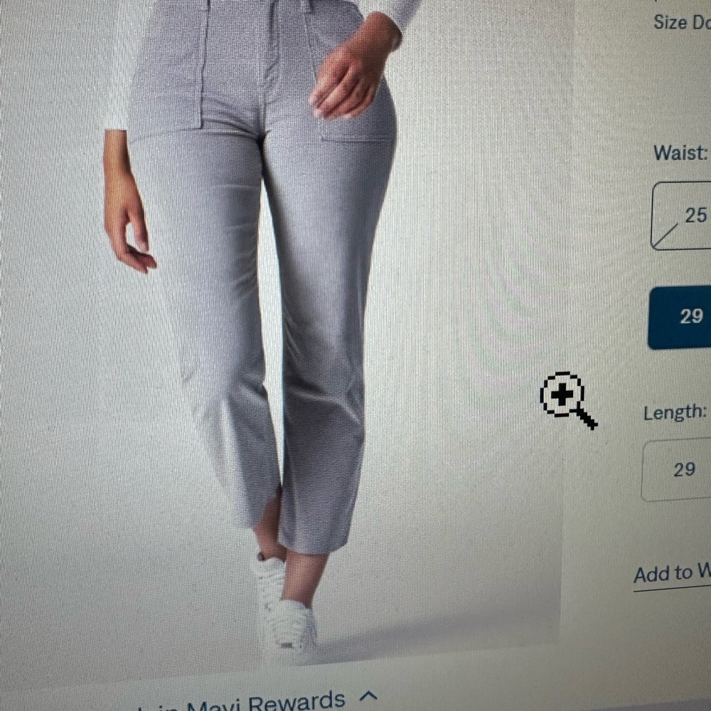 Mavi Sheila Front pocket straight leg pants 29/29